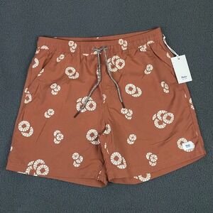 Katin Burst Volley Swim Shorts Mens Medium Mesh Lined Trunks Beach Surf NWT